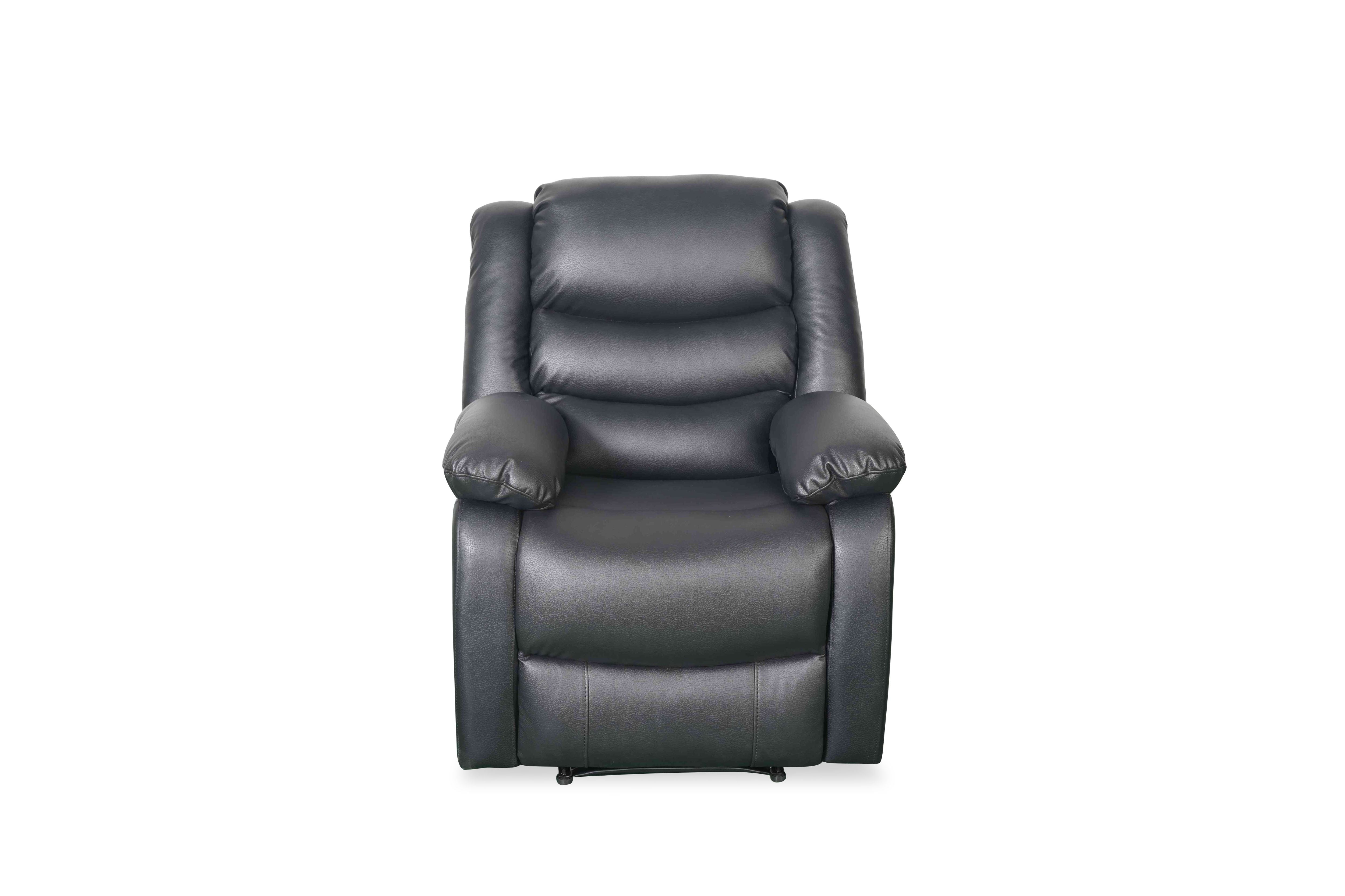 Conrad Recliner Sofa Armchair Black