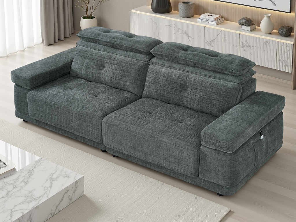 Alder Sofabed Dark Grey Floating
