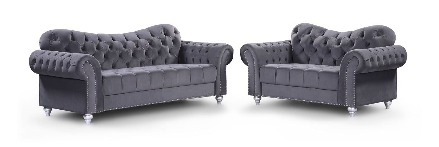 Jubilee Sofa Grey 3+2 Set Pay Weekly Sofas