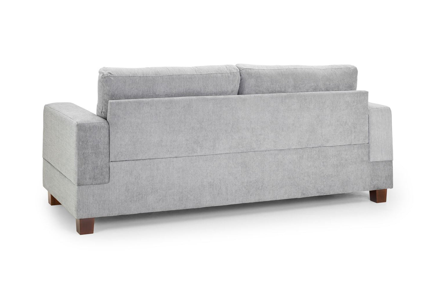 Jerry Sofa Grey Fabric 3 Seater
