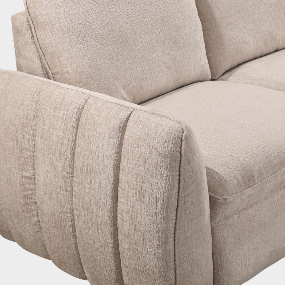 Sienna Sofa Bed Mushroom Left Hand Facing Corner