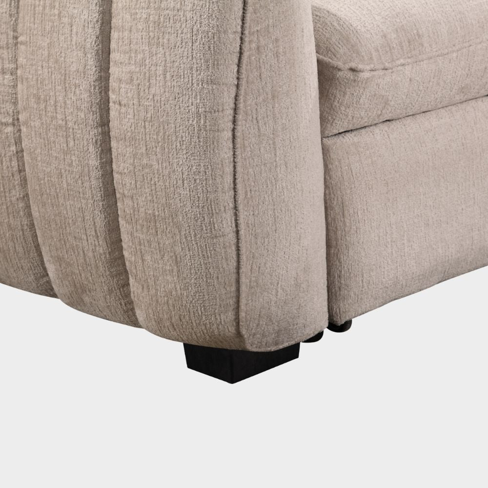 Sienna Sofa Bed Mushroom Left Hand Facing Corner