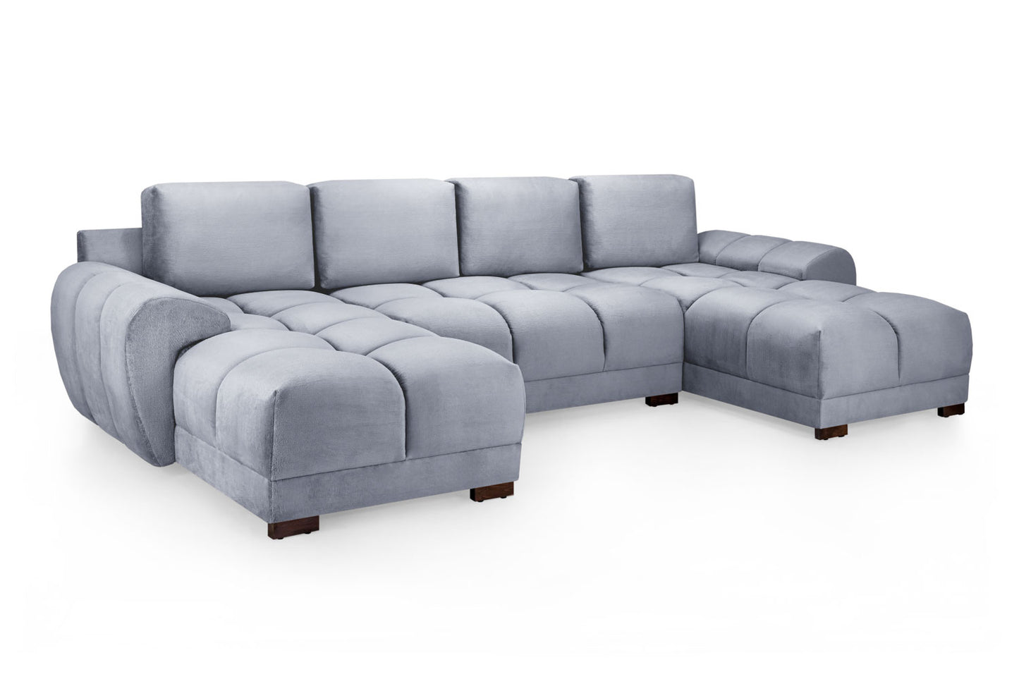 Azzuro Sofa Grey U Shape Corner