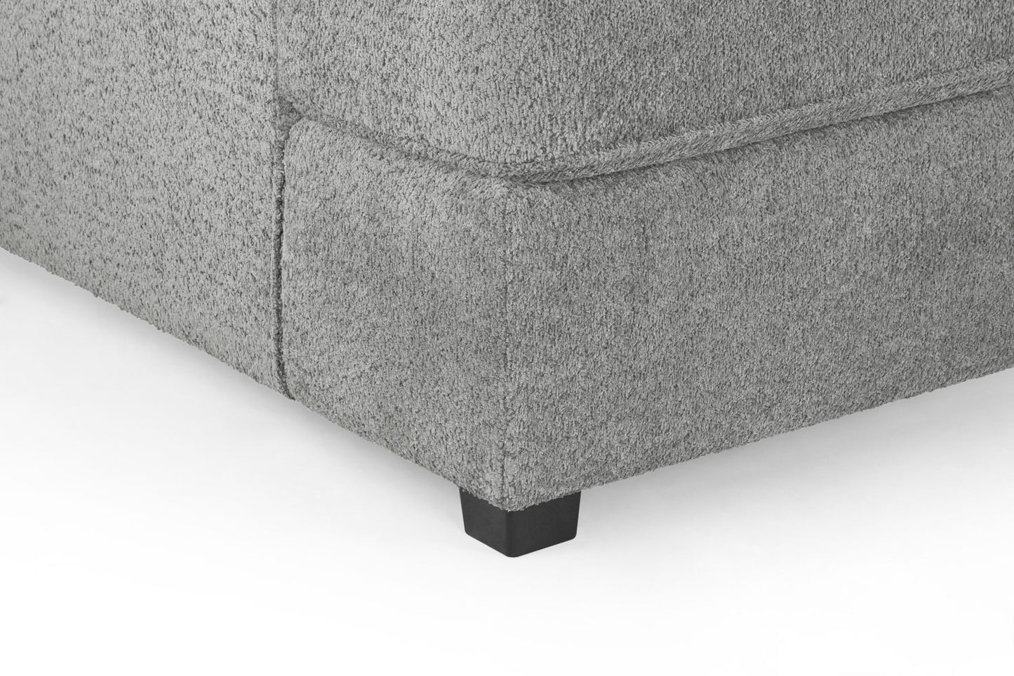 Carnaby Sofa Boucle Grey U Shape Corner