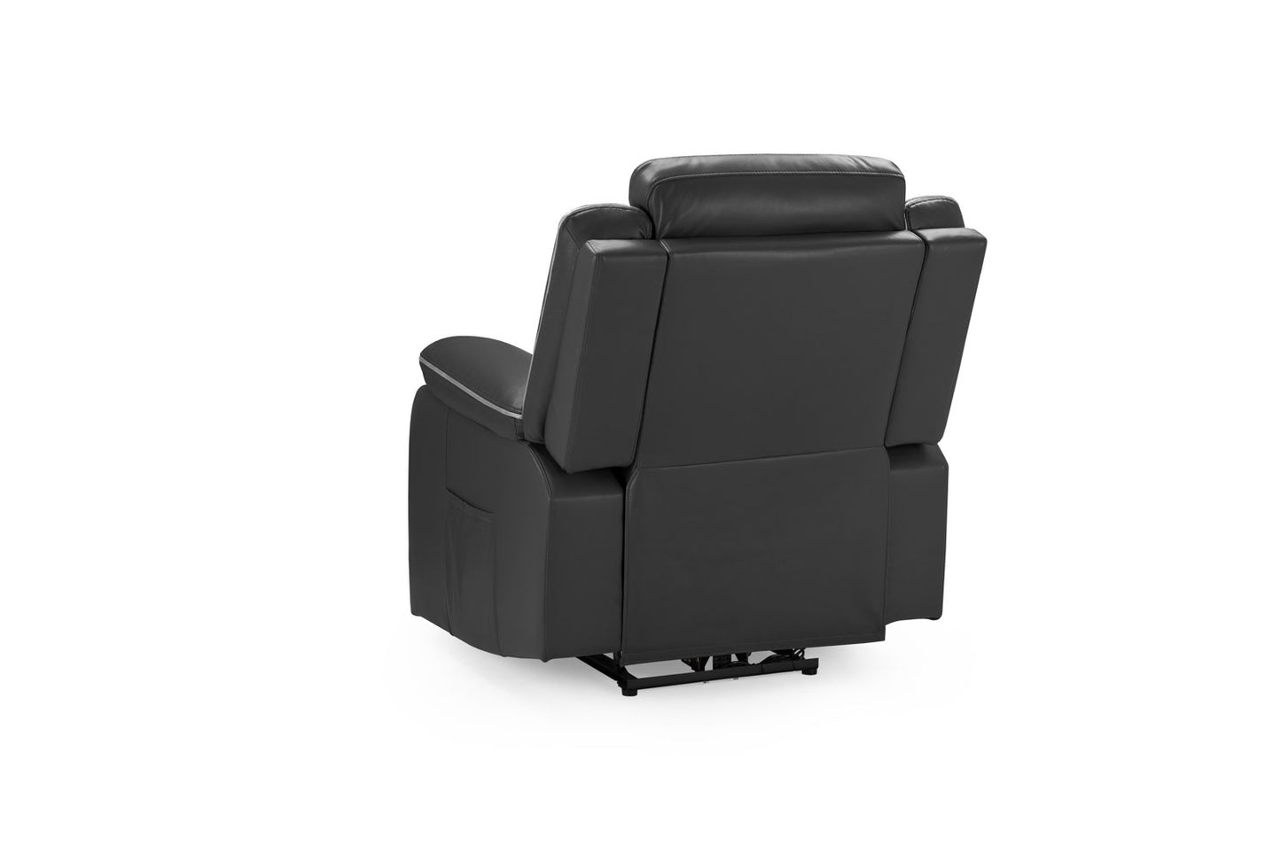 Harald Electric Recliner Sofa Black Armchair