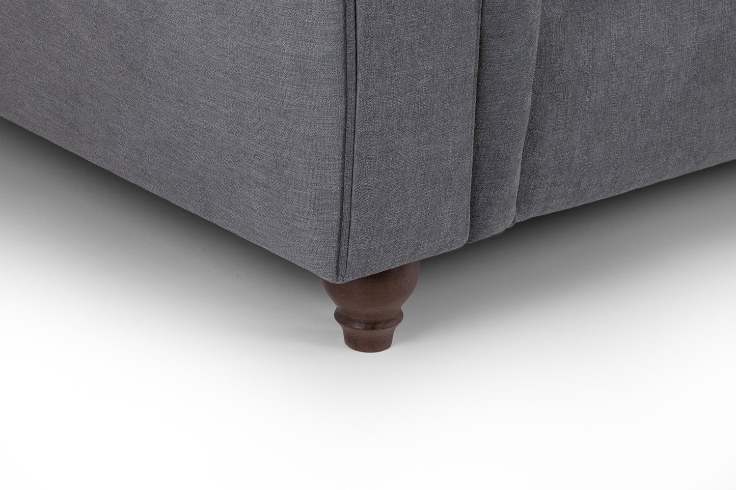 Windsor Fullback Sofa Grey Large Corner