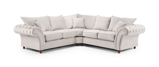 Windsor Fullback Sofa Stone Large Corner