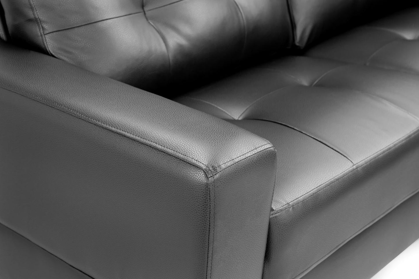 Jerry Sofa Black 3 Seater