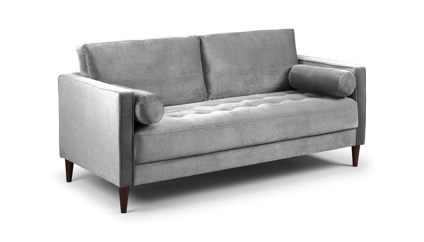 Harper Sofa Plush Grey 3 Seater
