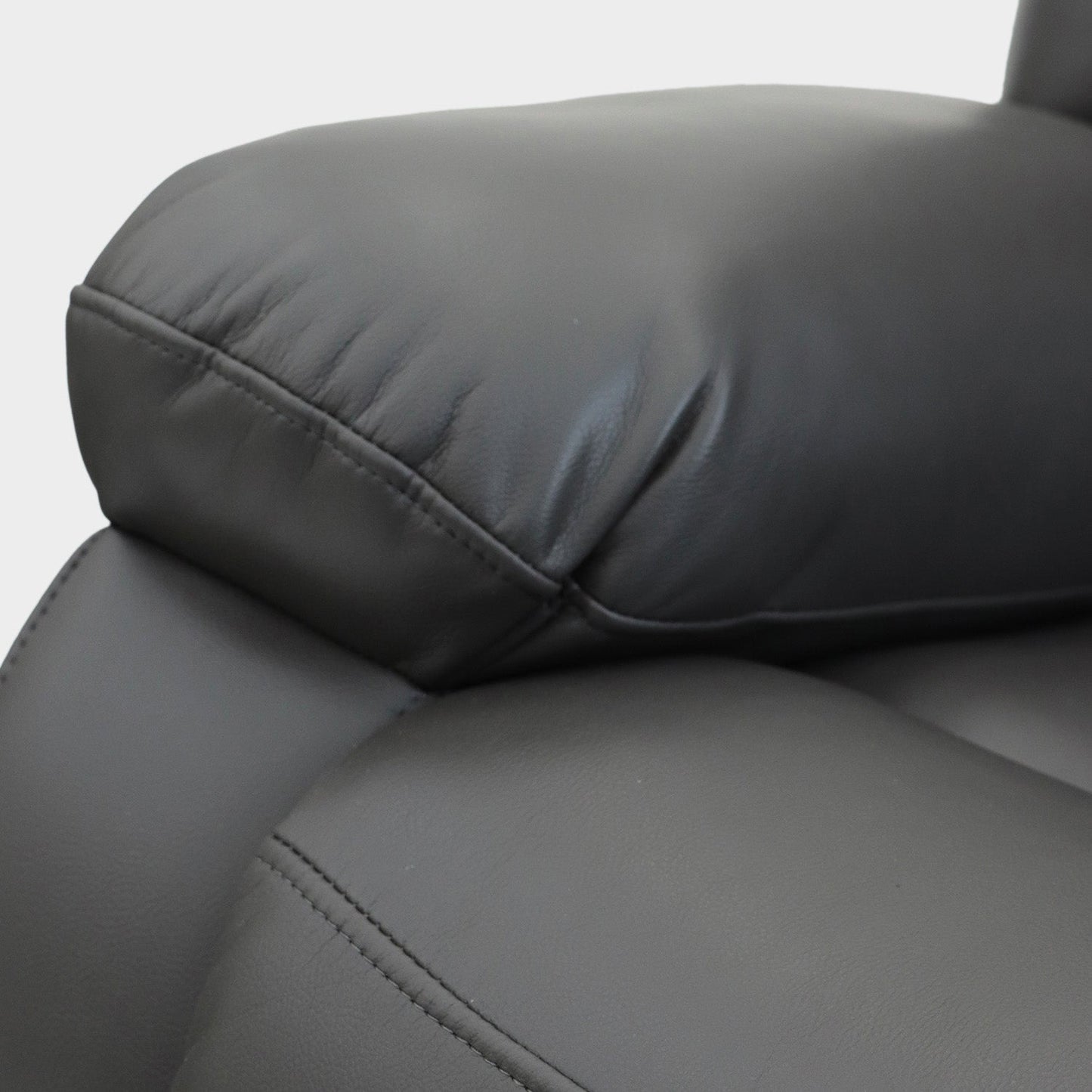 Alva Electric Recliner Sofa Grey 3 Seater