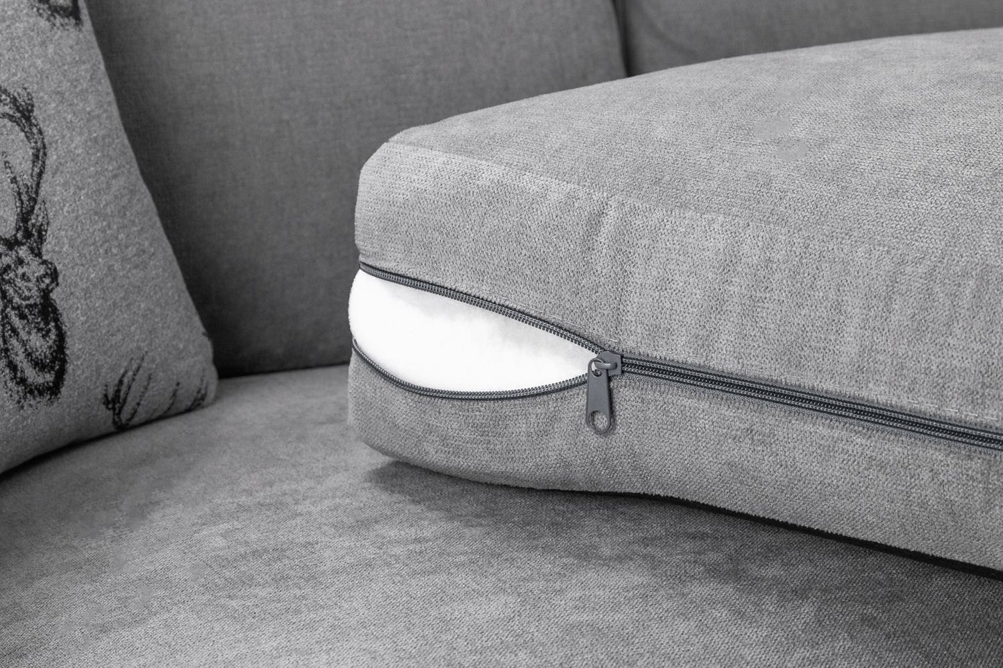 Verona Scatterback Sofa Grey 3 Seater