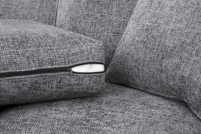 Nebraska Sofa Slate 3 Seater