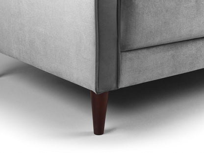 Harper Sofa Plush Grey 3 Seater