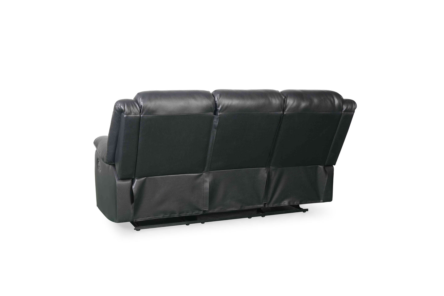 Conrad Recliner Sofa 3 Seater Black
