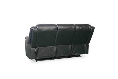 Conrad Recliner Sofa 3 Seater Black