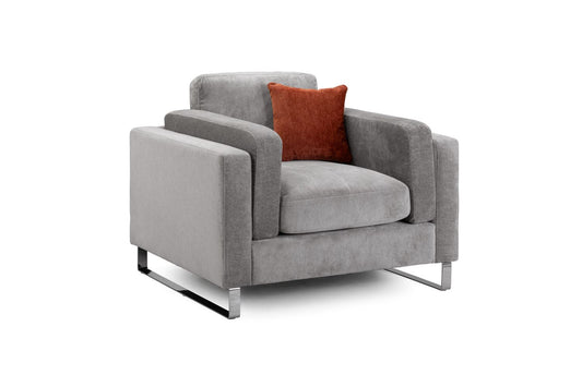 Kingston Sofa Grey Armchair