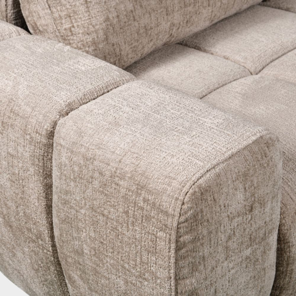 Lora Sofa Bed Mushroom Left Hand Facing Corner
