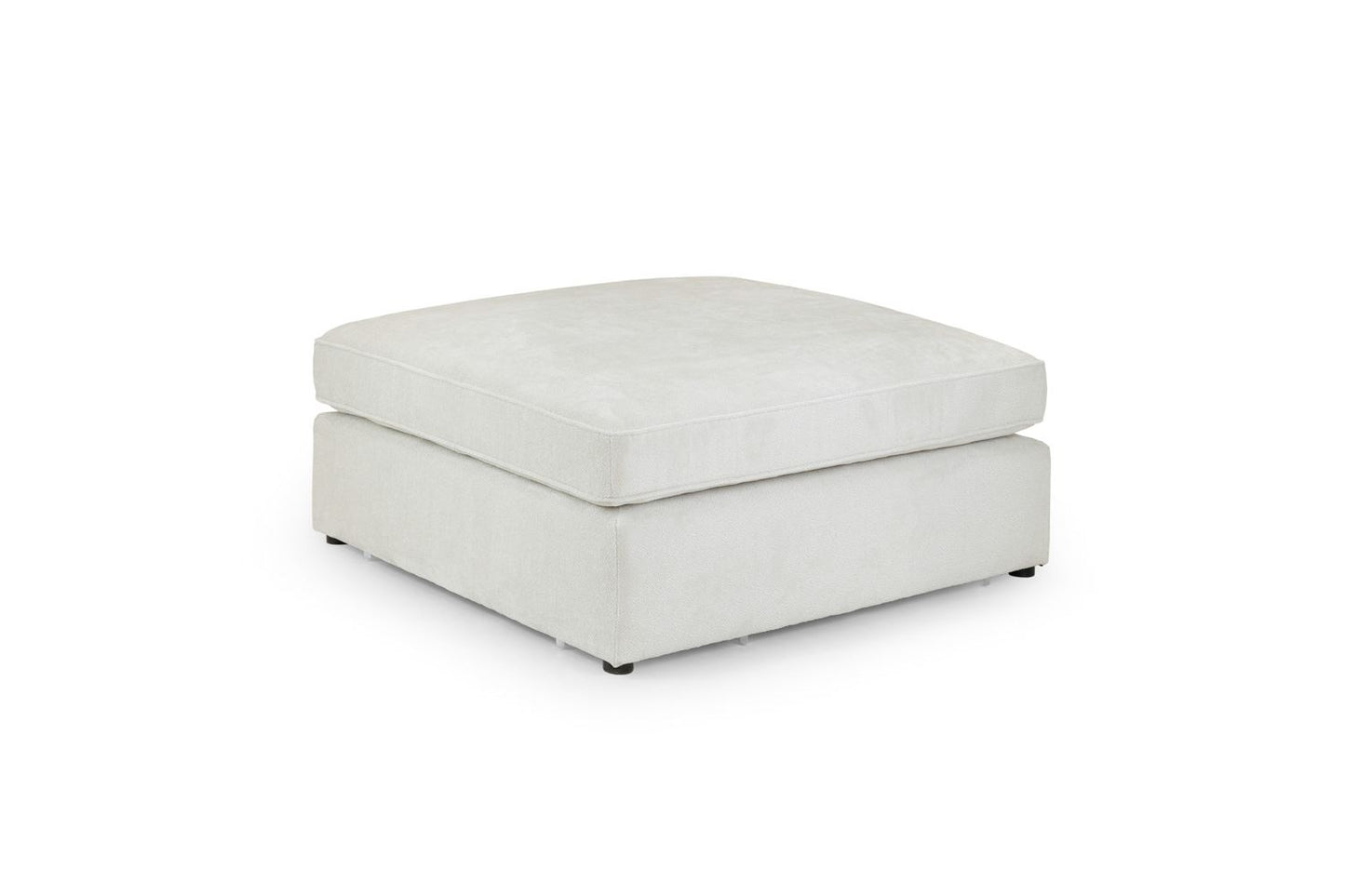 Kiana Modular Sofa Ivory Footstool