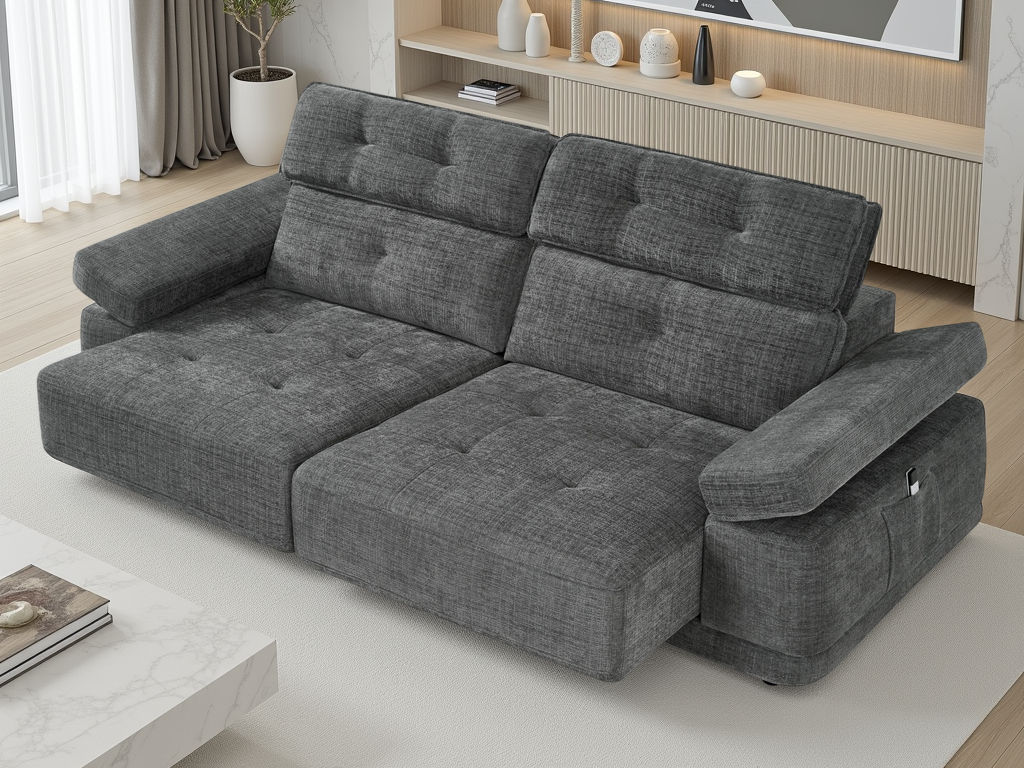 Alder Sofabed Grey Floating