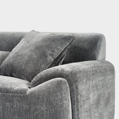 Modena Sofa Charcoal Right Hand Corner