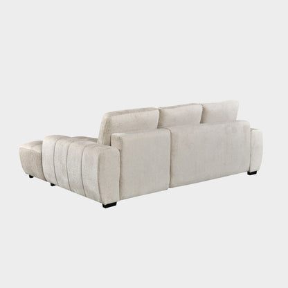 Lora Sofa Bed Beige Left Hand Facing Corner