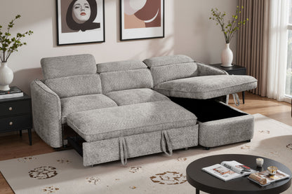 Capri Sofa Bed Universal Corner Grey