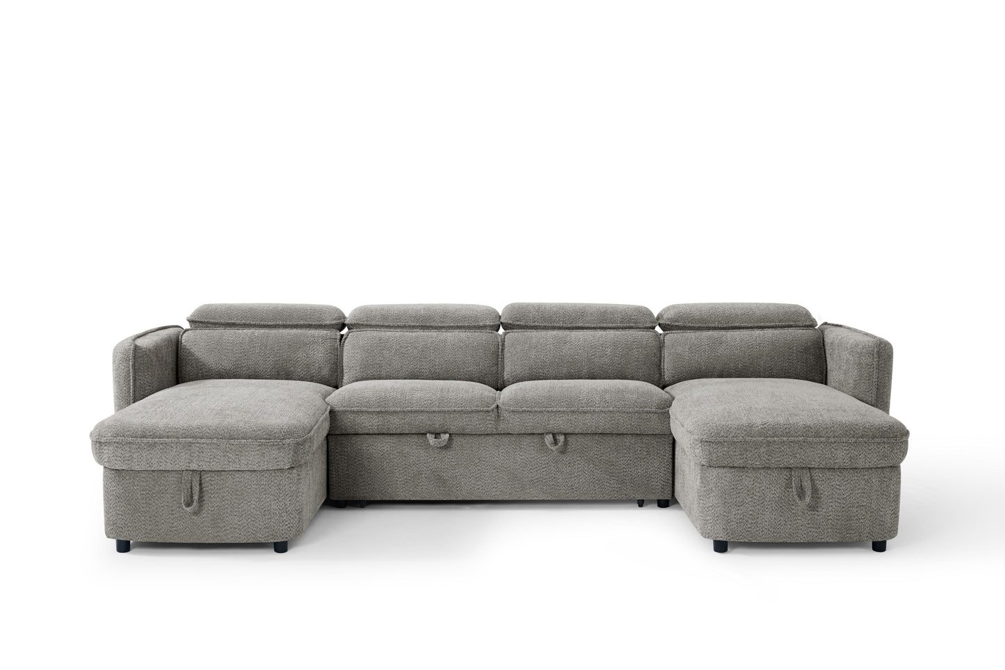 Capri Sofa Bed U Shape Corner Grey
