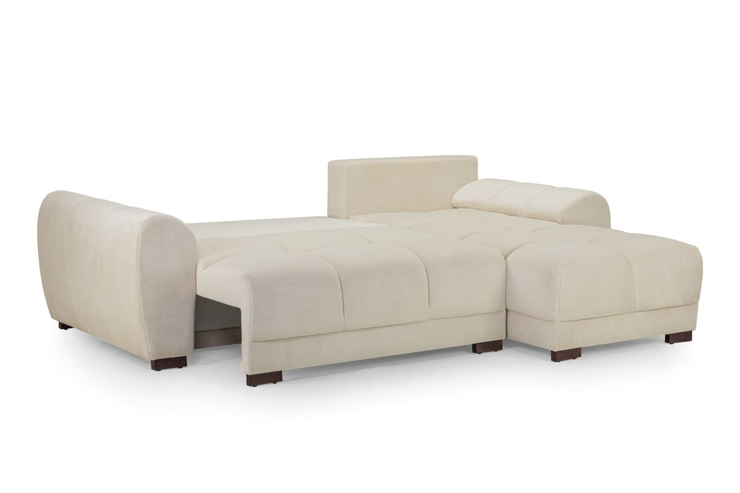 Azzuro Sofabed Cream Universal Corner