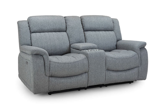 Linden Recliner Sofa Grey 2 Seater