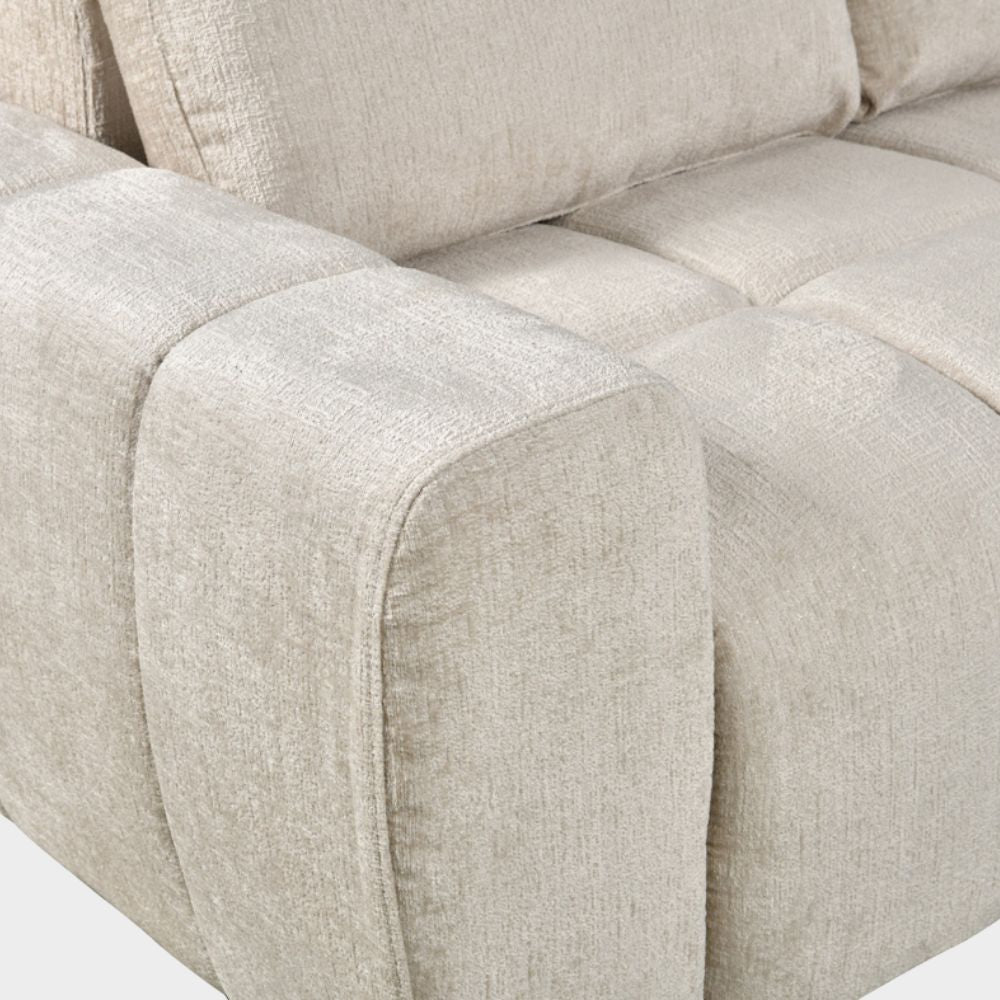 Lora Sofa Bed Beige Left Hand Facing Corner