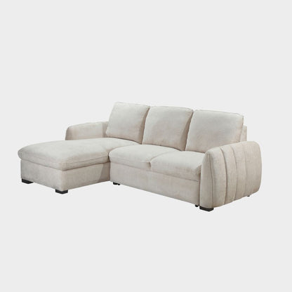 Sienna Sofa Bed Beige Left Hand Facing Corner
