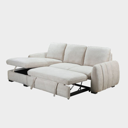 Sienna Sofa Bed Beige Left Hand Facing Corner