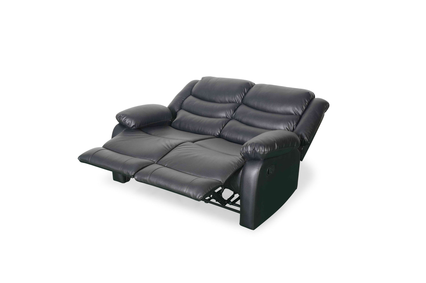 Conrad Recliner Sofa 2 Seater Black