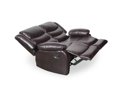 Conrad Recliner Sofa 2 Seater Brown