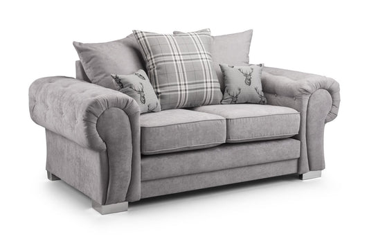 Verona Scatterback Sofa Grey 2 Seater