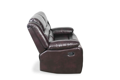 Conrad Recliner Sofa 2 Seater Brown