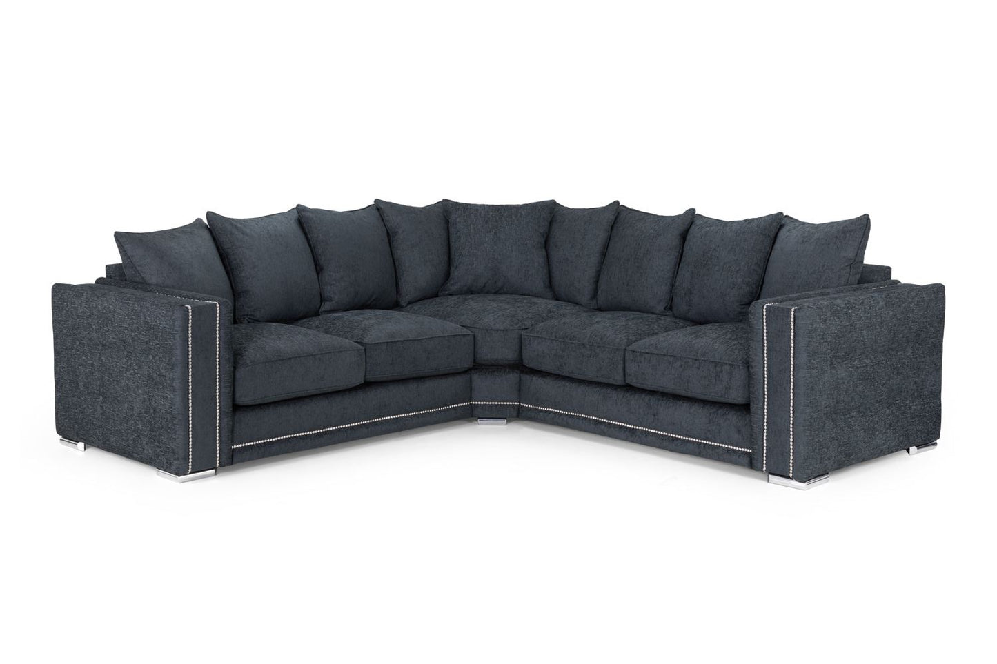 Bentley Fullback Sofa Charcoal Large Corner