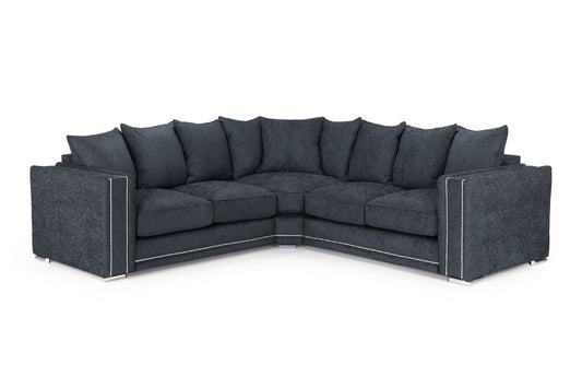 Bentley Fullback Sofa Charcoal Large Corner