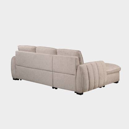 Sienna Sofa Bed Mushroom Left Hand Facing Corner