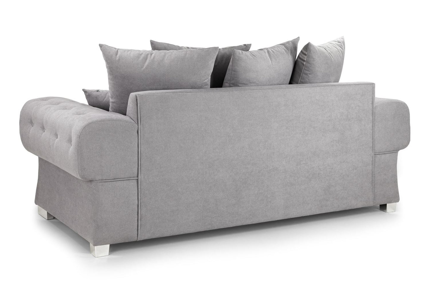 Verona Scatterback Sofabed Grey 3 Seater