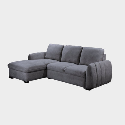 Sienna Sofa Bed Graphite Left Hand Facing Corner