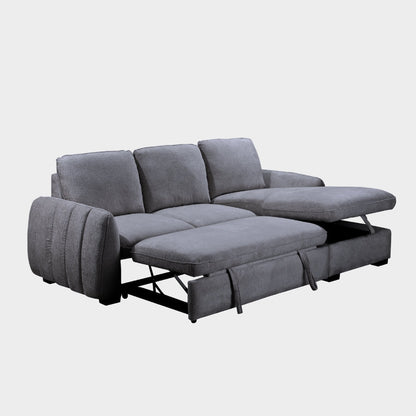Sienna Sofa Bed Graphite Left Hand Facing Corner