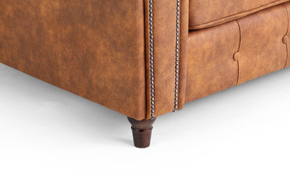 Oakland Sofa Tan Armchair