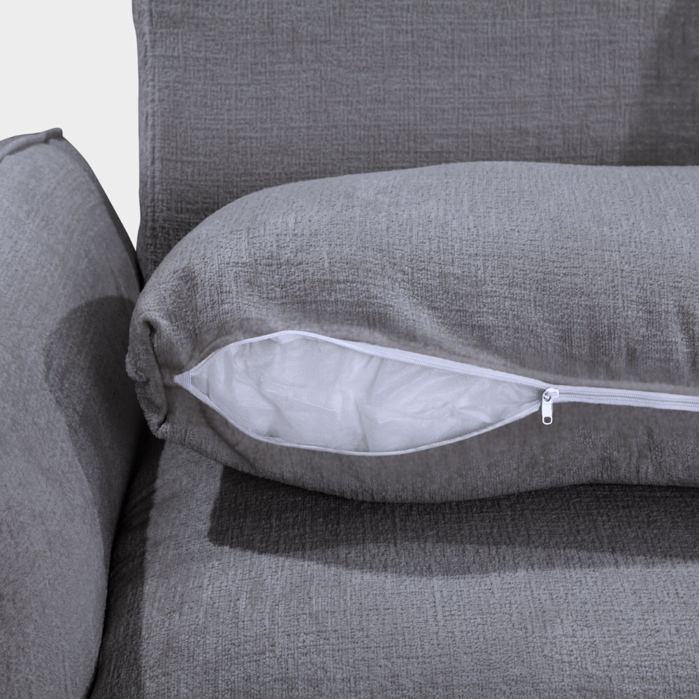Sienna Sofa Bed Graphite Left Hand Facing Corner