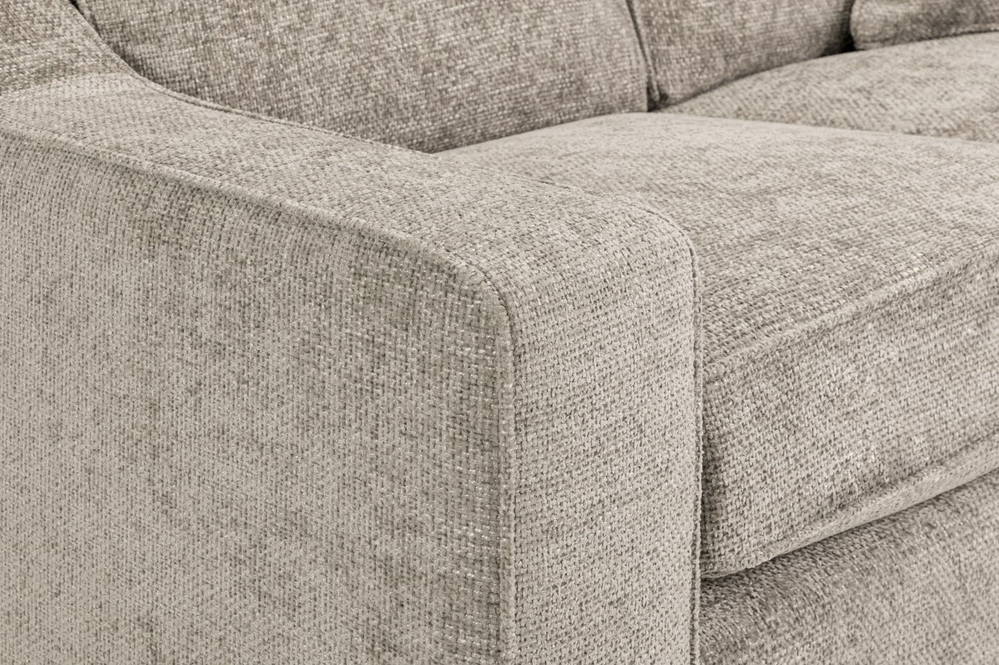 Nebraska Sofa Stone 3 Seater