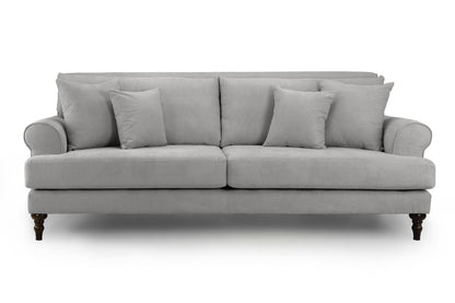 Summer Sofa Grey 4 Seater