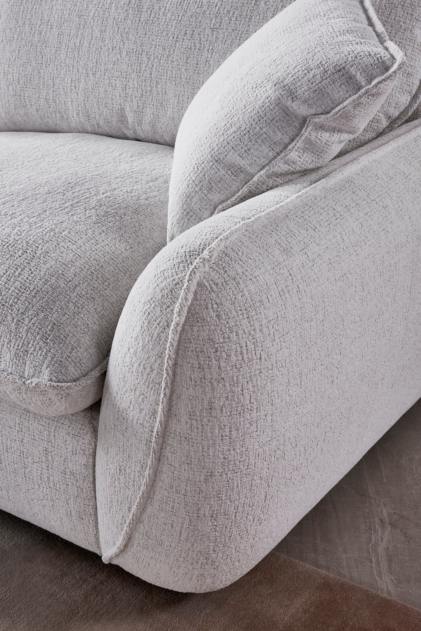 Berlin Sofa Large Corner Beige