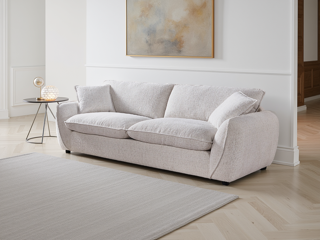 Berlin Sofa 3 Seater Beige