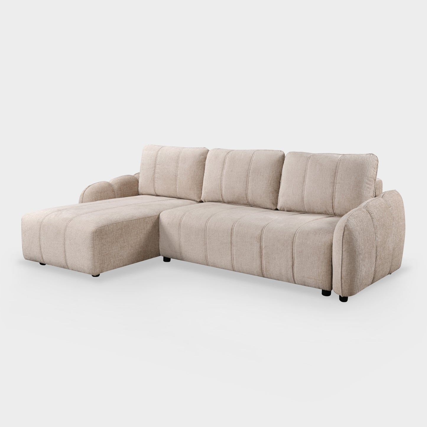 Evara Sofa Bed Universal Corner Beige