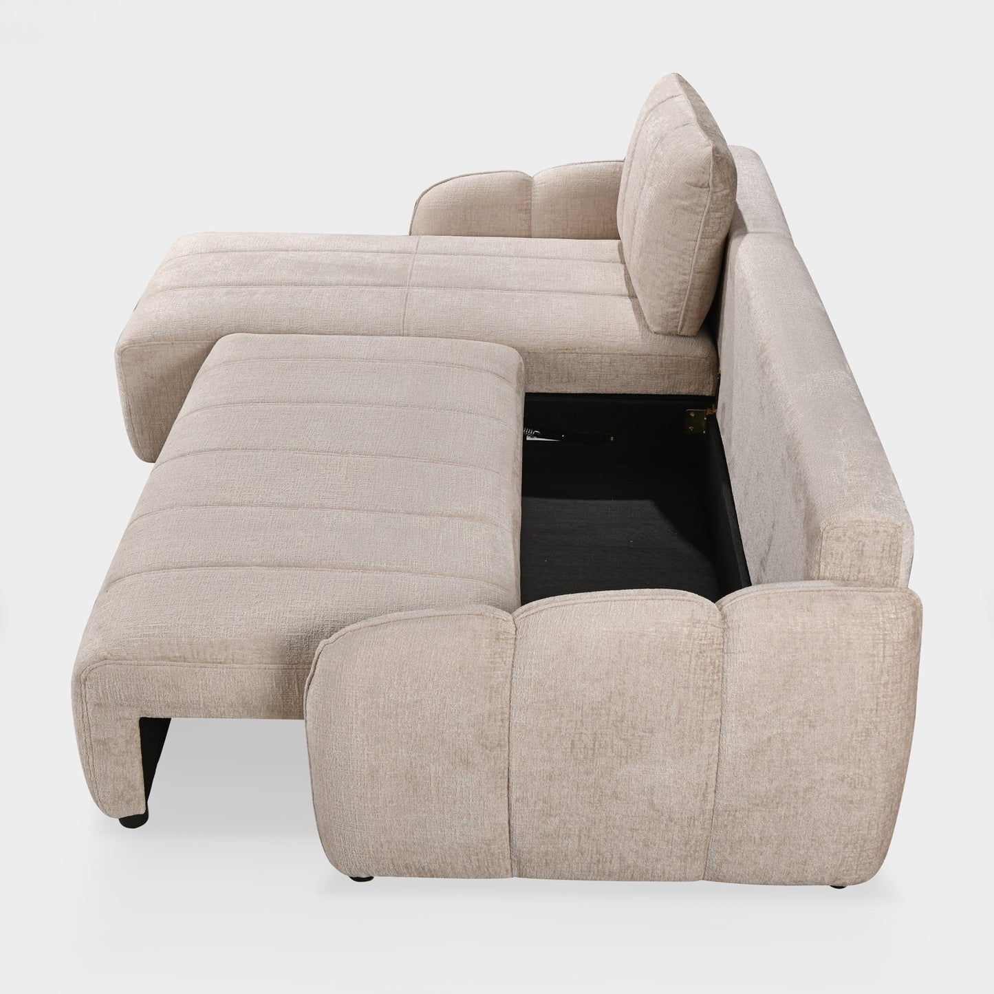 Evara Sofa Bed Universal Corner Beige